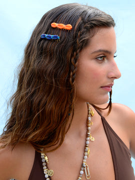 BEACH RAVE HAIR COMB (BLUE)