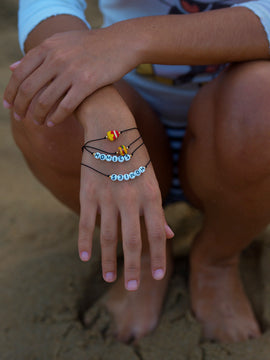 BURGER AND FRIES BRACELET SET