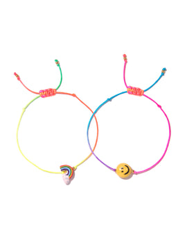 RAINBOW SMILE BRACELET SET