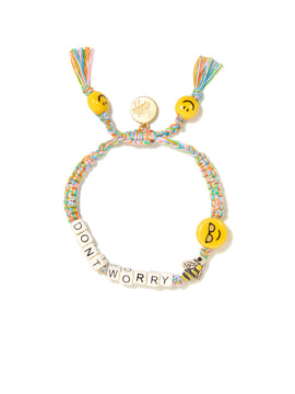 DON'T WORRY BEE HAPPY BRACELET