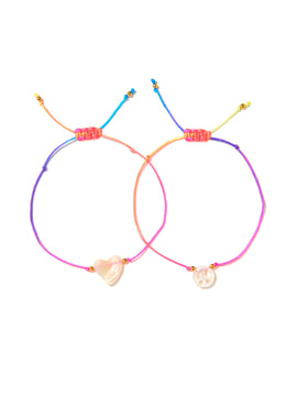 PEACE AND LOVE BRACELET SET