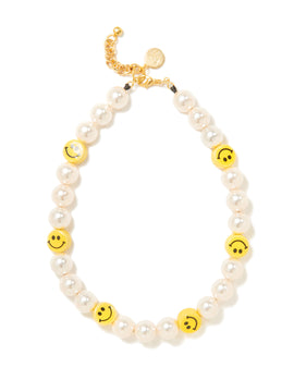 SUNSHINE SMILE PEARL NECKLACE