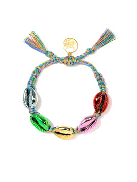 RAINBOW METALLIC SHELL BRACELET