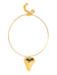 SHARK LIGHT NECKLACE (GOLD)