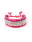 SUNKISSED SHORES BRACELET (PINK AND PURPLE)