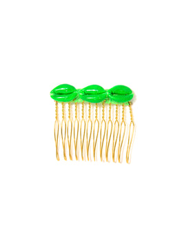 BEACH RAVE HAIR COMB (NEON GREEN)