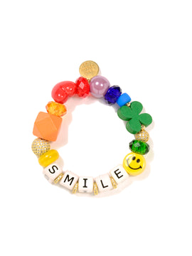 RAINBOW TOWN BRACELET (SMILE)