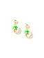 PALM TREE PEARL EARRINGS