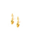 MINI CONCH SHELL EARRINGS (GOLD)