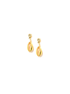 BEACH RAVE EARRINGS (GOLD)