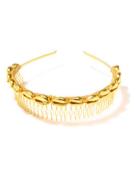 BEACH RAVE HEADBAND (GOLD)