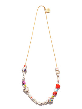 "SAY ANYTHING" DIY NECKLACE KIT (SUGAR SKULLS)