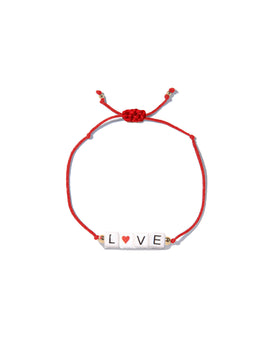 LOVE BRACELET (RED HEART)