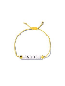 SMILE BRACELET (SUN YELLOW)