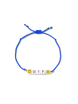 WTF SMILEY BRACELET