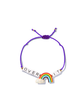 OVER IT BRACELET (PURPLE)