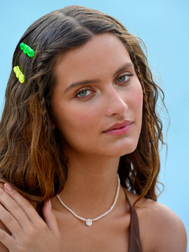 BEACH RAVE HAIR COMB (NEON YELLOW)